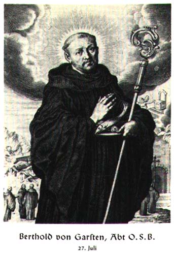 Beato Bertoldo de Garsten