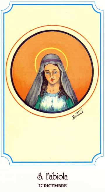 Santa Fabiola de Roma