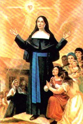 Santa Paulina del Corazón agonizante de Jesús